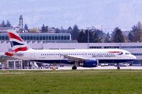 G-EUUY @ LSGG - Airbus A320-232 [3307] (British Airways) Geneva~HB 11/04/2009 - by Ray Barber