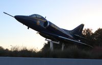 149563 @ PNS - Blue Angels A-4C Skyhawk - by Florida Metal