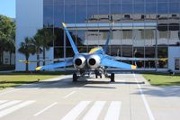 161955 @ NPA - Blue Angels F-18A - by Florida Metal