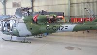 XZ338 - Both Ex British Army Air Corps (G-CHYV & G-CHZF) to be in service with South Sudan Military. - by Raymond Cornwell