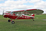 G-BJIV @ X5SB - Piper PA-18-150 Super Cub, Sutton Bank North Yorkshire, September 7th 2014. - by Malcolm Clarke