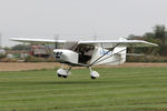 G-CGWT @ EGBR - Skyranger Swift 912(1) at the Real Aeroplane Club's Helicopter Fly-In, Breighton Airfield, North Yorkshire, September 21st 2014. - by Malcolm Clarke