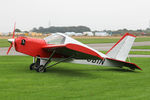 G-CBIN @ EGBR - Team Mini-Max 91 at the Real Aeroplane Club's Helicopter Fly-In, Breighton Airfield, North Yorkshire, September 21st 2014. - by Malcolm Clarke