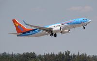 C-FJAU @ FLL - Sun Wing/Thomson hybrid 737-800 - by Florida Metal
