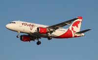 C-FYJE @ TPA - Air Canada Rouge A319 - by Florida Metal