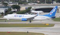 C-FYQO @ FLL - Canjet 737-800 - by Florida Metal