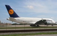 D-AIMH @ MIA - Lufthansa A380 - by Florida Metal