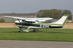 G-EOHL @ EGBR - Cessna 182L Skylane at the Real Aeroplane Club's Helicopter Fly-In, Breighton Airfield, North Yorkshire, September 21st 2014. - by Malcolm Clarke