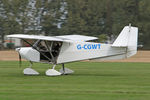 G-CGWT @ EGBR - Skyranger Swift 912(1) at the Real Aeroplane Club's Helicopter Fly-In, Breighton Airfield, North Yorkshire, September 21st 2014. - by Malcolm Clarke