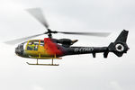 G-CDNO @ EGBR - Westland Gazelle AH.1 at the Real Aeroplane Club's Helicopter Fly-In, Breighton Airfield, North Yorkshire, September 21st 2014. - by Malcolm Clarke