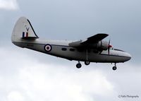 G-BNPH @ EGXW - On approach to Waddington Airshow 2014 - by Clive Pattle