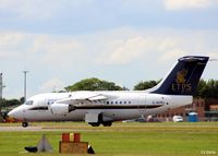 G-BVRJ @ EGXW - Lined up for take off at RAF Waddington EGXW - by Clive Pattle