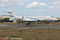 569 @ LMML - Gulfstream G550 Eitam 569 of Israeli Air Force on final approach to RW05 in Malta. - by Raymond Zammit