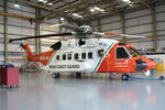 EI-ICU @ EIWF - EI-ICU S92  tucked up in the Coastguard hangar at Waterford - by Pete Hughes