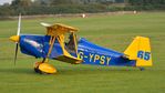 G-YPSY @ EGTH - 1. G-YPSY preparing to depart the rousing season finale Race Day Air Show at Shuttleworth, Oct. 2014. - by Eric.Fishwick