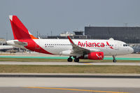 N703AV @ KORD - Avianca 'Bus with sharklets taxiing to the terminal at ORD - by John Meneely