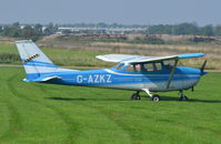 G-AZKZ @ EGSM - Parked at Beccles. - by Graham Reeve