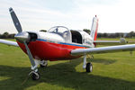 G-BGMT @ X5FB - Socata Rallye 235E Gabier, resident t Fishburn Airfield UK, October 5th 2014. - by Malcolm Clarke