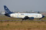 I-BPAI @ LIRF - Blu-Express B733 arriving in Rome. - by FerryPNL