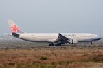 B-18317 @ LIRP - China Airlines A333 landing in FCO - by FerryPNL