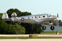 N9550Z @ KLAL - Beech C-45H Expeditor [AF-586] Lakeland-Linder~N 16/04/2010 - by Ray Barber