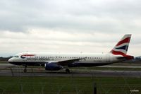 G-EUUA @ EGCC - Taxy to the gate at Manchester - by Clive Pattle