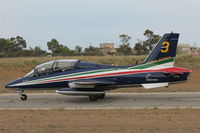 MM55059 @ LMML - MB339 MM55059/3 Frecce Tricolori Italian Air Force - by Raymond Zammit