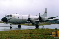 163006 @ EGQK - Scanned from print. P-3C orion 163006 coded 006 of USN VX-1 at RAF Kinloss during a Joint Maritime Course. - by Clive Pattle