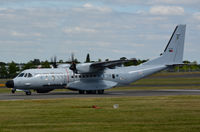 16708 @ EGLF - Departing on a customer demo flight. - by kenvidkid