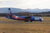 TC-MBG @ EGPH - Dumped on the north side of the airport at Edinburgh EGPH - by Clive Pattle