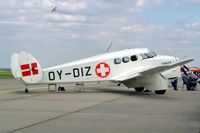 OY-DIZ @ EDDB - S.A.I. KZ. IV [43] (Danmarks Flymuseum) Berlin-Schonefeld~D 14/05/2004 - by Ray Barber