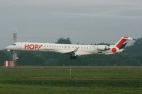 F-HMLF @ LFRB - Canadair Regional Jet CRJ-1000, On final rwy 25L, Brest-Bretagne airport (LFRB-BES) - by Yves-Q
