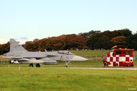 39289 @ EGQS - Taxying for departure at runway 05 at RAF Lossiemouth whilst participating in Exercise Joint Warrior 14-2 - by Clive Pattle