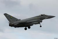 ZJ936 @ EGQS - seen on finals at RAF Lossiemouth, coded 'QO-C' with 3 Sqn visiting from RAF Coningsby for participation in Exercise Joint Warrior 14-2 - by Clive Pattle