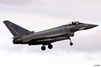 ZK321 @ EGQS - On finals to its home base of RAF Lossiemouth (EGQS) whilst coded 'EU' of 6 Sqn RAF - by Clive Pattle
