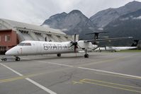 OE-LGP @ LOWI - OE-LGP and OE-LGO are the first two Q400's with the new Star Alliance livery in the fleet of Tyrolean Airways - by Maximilian Gruber