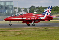 XX322 @ EGLF - Arriving at Farnborough from Fairford. - by kenvidkid