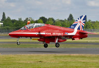 XX323 @ EGLF - Arriving at Farnborough from Fairford. - by kenvidkid