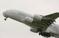 F-WWDD @ LFPB - Airbus A380-861, Take off Rwy 21, Paris-Le Bourget (LFPB-LBG) Air Show 2013 - by Yves-Q