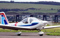 G-BVHD @ EGPN - Tayside Aviation Heron heads out on another Student sortie at Dundee - by Clive Pattle
