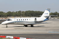 D-CWIN @ LMML - Cessna680 D-CWIN - by Raymond Zammit