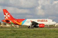 9H-AEH @ LMML - A319 9H-AEH Air Malta - by Raymond Zammit