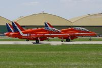 XX311 @ LFMY - Hawker Siddeley Hawk T.1, Take-off Rwy 34, Salon de Provence Air Base 701 (LFMY) Open day 2013 - by Yves-Q