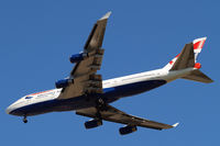 G-BNLZ @ EGLL - Boeing 747-436 [27091] (British Airways) Home~G 01/08/2013. On approach 27R. - by Ray Barber