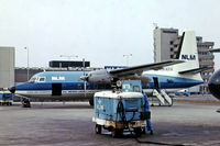 PH-KFH @ EHAM - Fokker F.27-200 Friendship [10256] (N.L.M.) Amsterdam-Schiphol~PH 12/08/1976. From a slide. - by Ray Barber