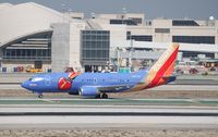 N647SW @ KLAX - Boeing 737-300 - by Mark Pasqualino