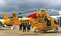 G-LNAA @ EGSU - McDonnell-Douglas MD-902 Explorer [900-00074] (Linc & Notts Air Ambulance) Duxford~G 27/09/2001 - by Ray Barber