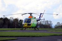 G-CDBS @ EGPT - The Scottish Air Ambulance parked up at its base at Perth EGPT, awaiting its next call to duty - by Clive Pattle