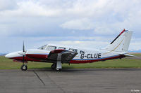 G-CLUE @ EGPT - Parked up at Perth EGPT - by Clive Pattle