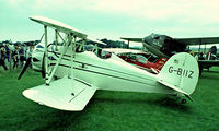 G-BIIZ @ EGTH - Great Lakes 2T-1A [57] Old Warden~G 11/07/1982 - by Ray Barber